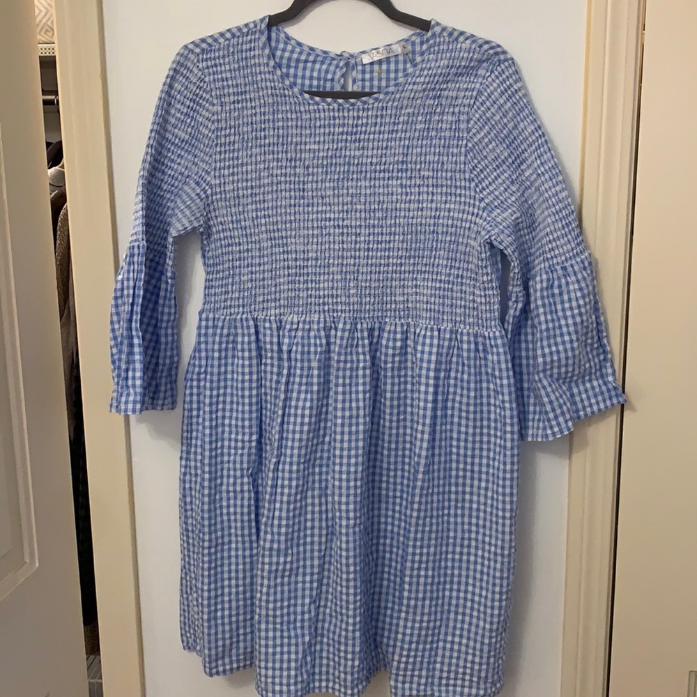 gingham dress